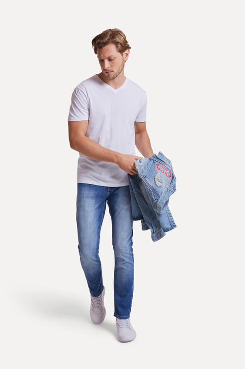 Camiseta Branca Reserva Pima