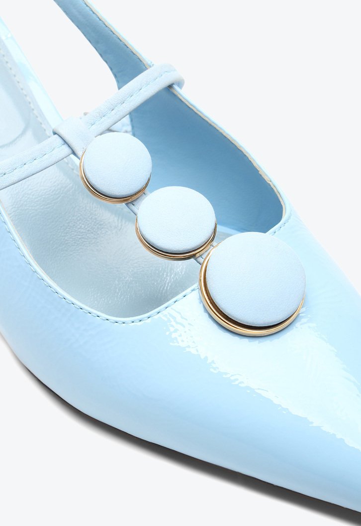 Slingback Alicia Azul