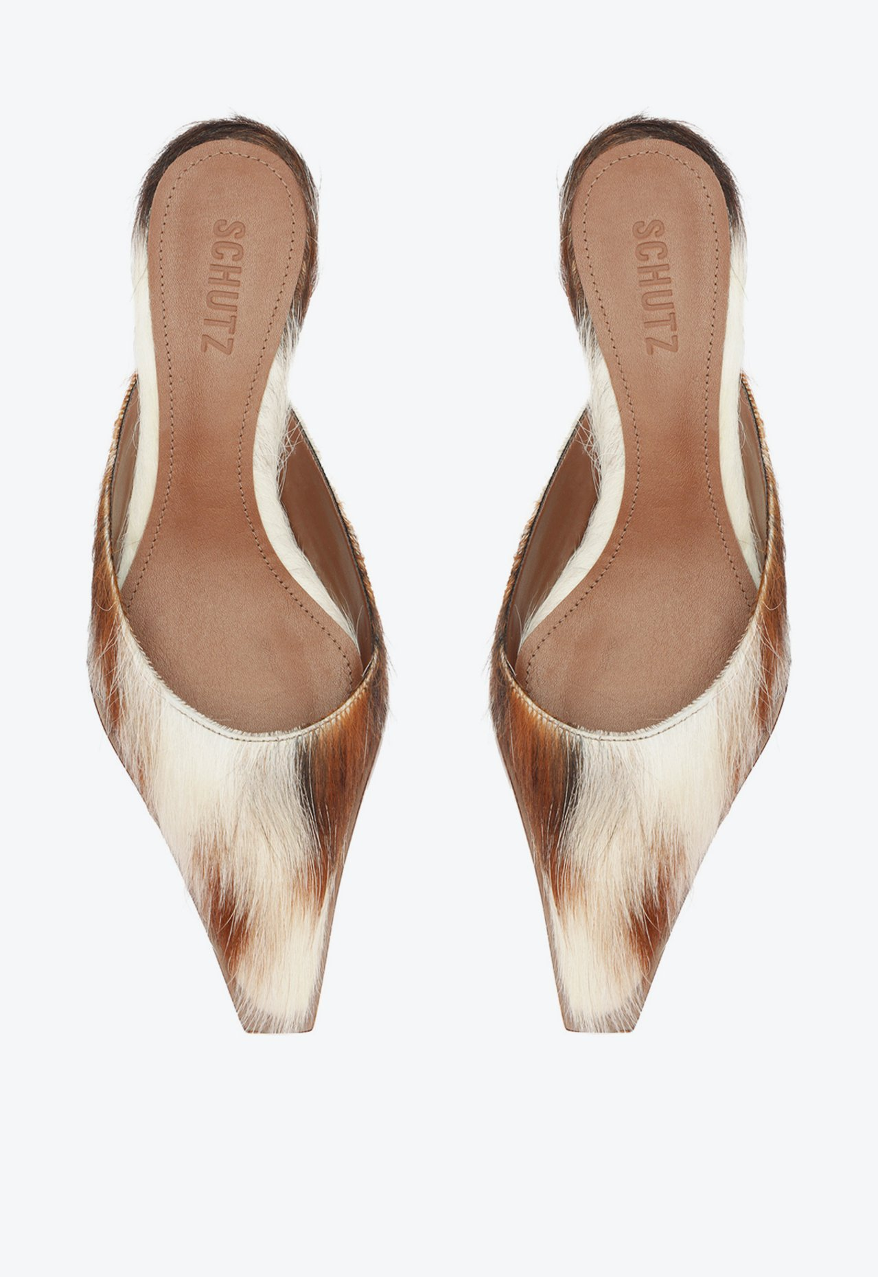 Sapato Mule Branca Schutz Daria | ZZ MALL