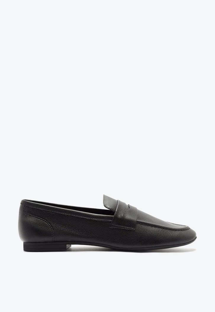 Mocassim Preto Anacapri Pala Clássico