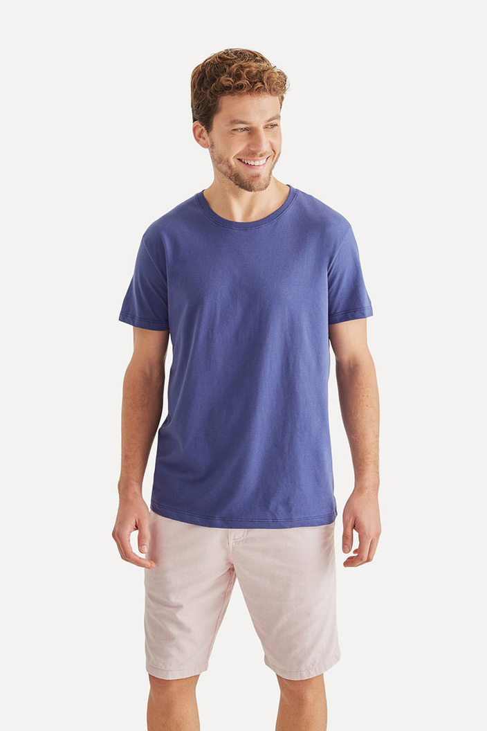 CAMISETA AZUL RESERVA SIMPLES MASCULINA