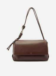 Bolsa Shoulder Preta Grande Metal Orgânico | ZZ MALL
