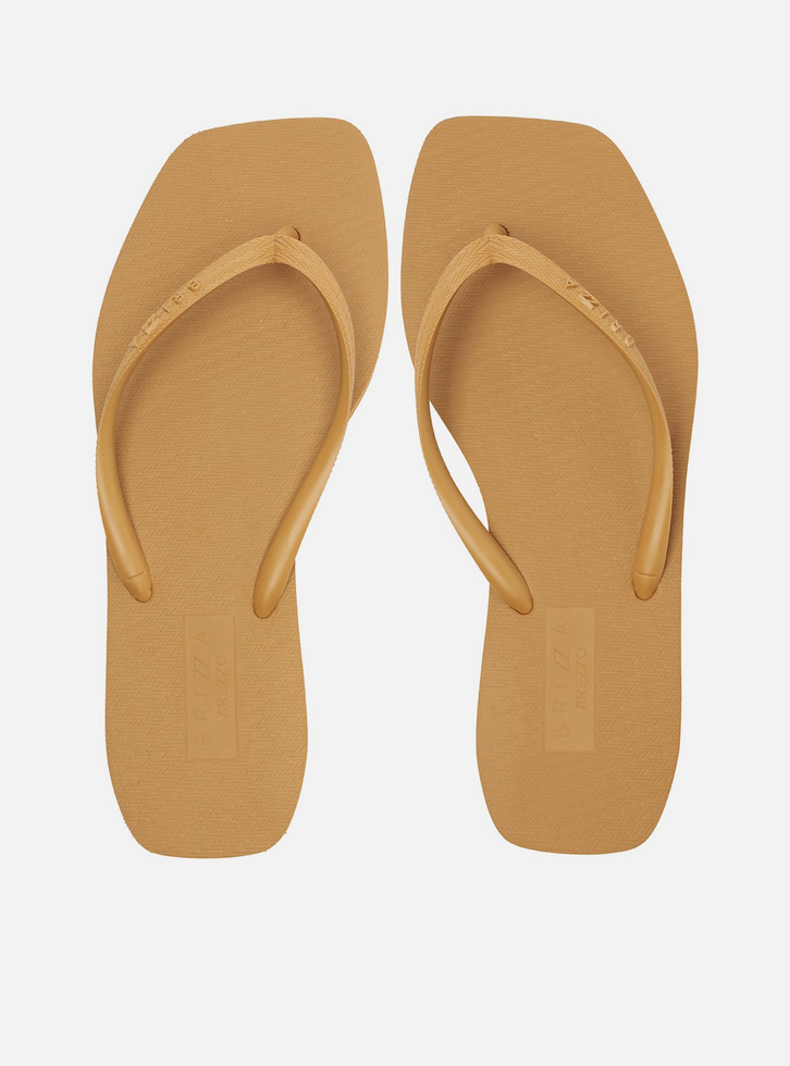 Chinelo de Dedo Marrom Básico Square Brizza