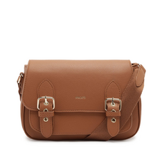 Bolsa Tiracolo Media Satchel Marrom