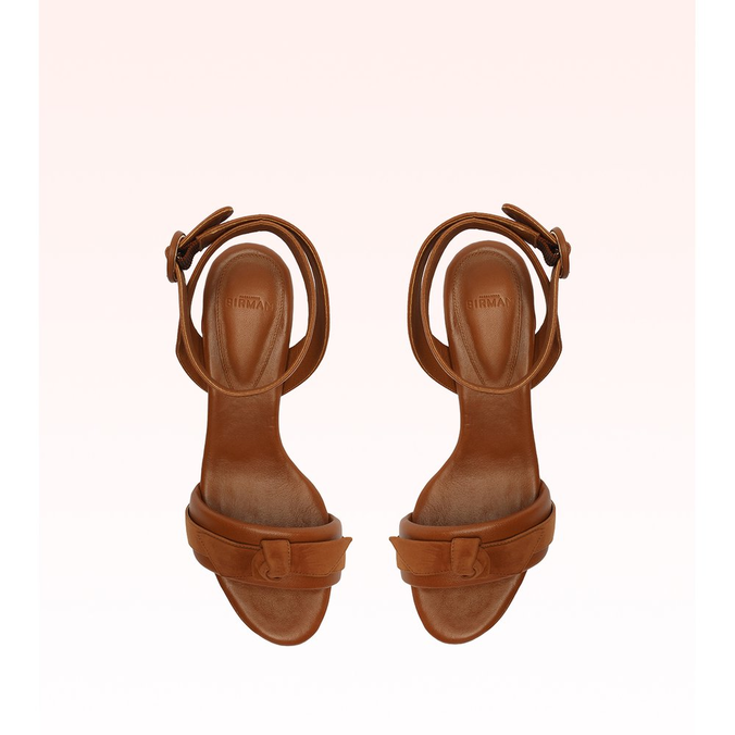 Ankle Wrap Soft Clarita 60 Cuoio