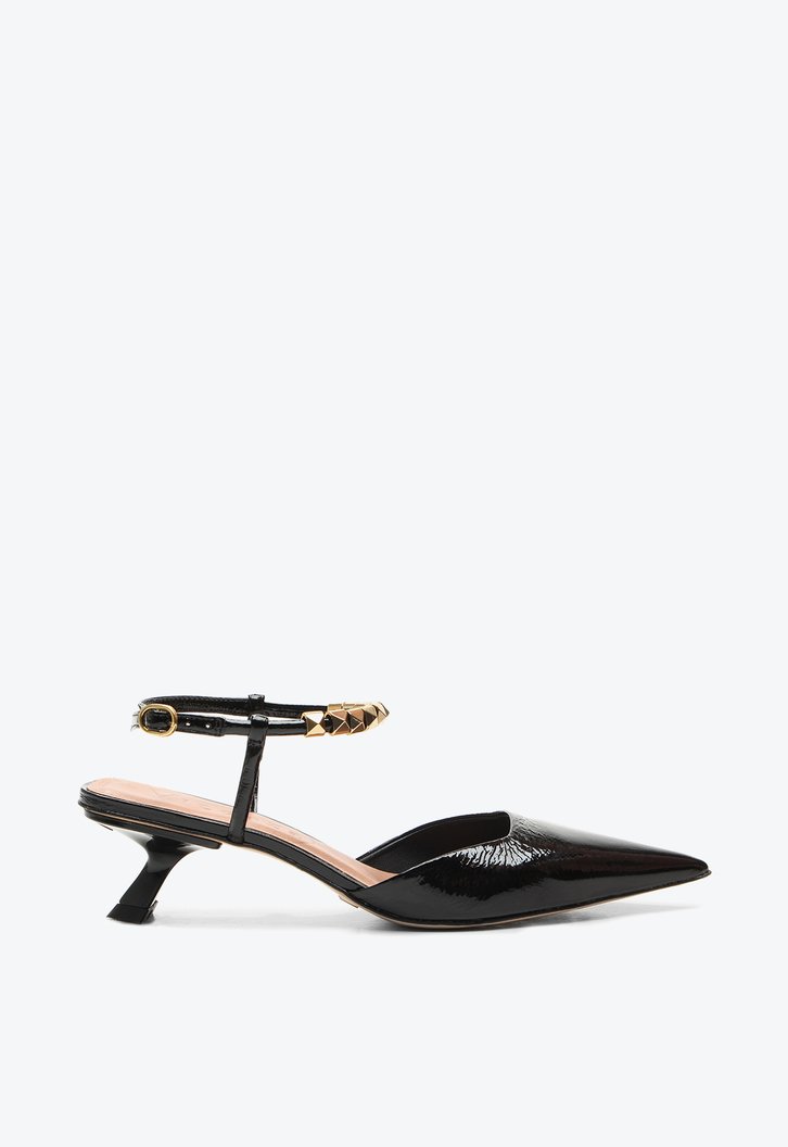 Slingback Preto Vicenza Servia