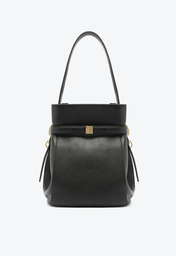 Bolsa Bucket Preta Schutz June Couro