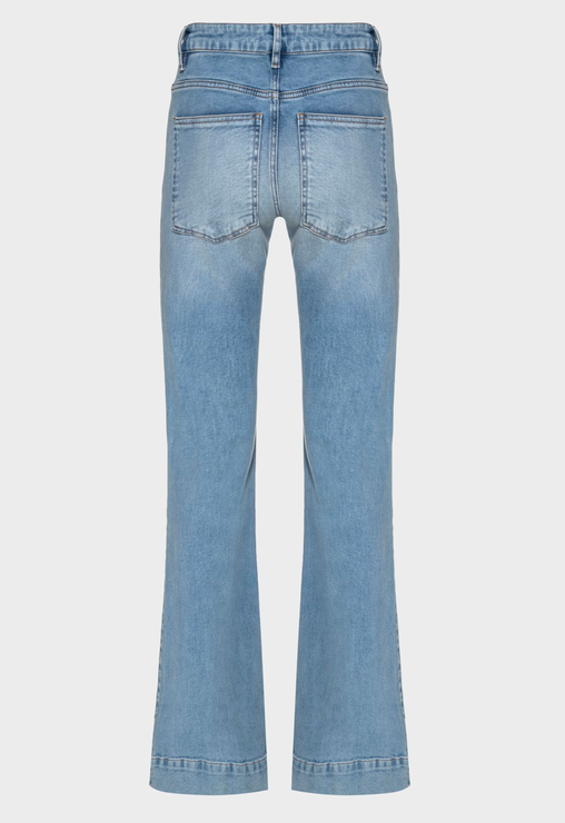 Calça Jeans Azul Schutz Flare Shantal