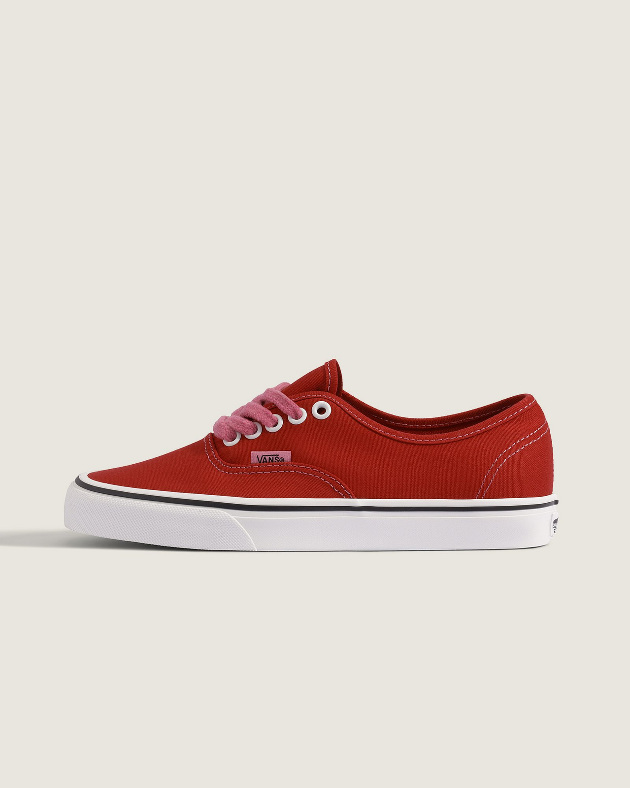 Tênis Authentic Terry Lace Red Pink | ZZ MALL