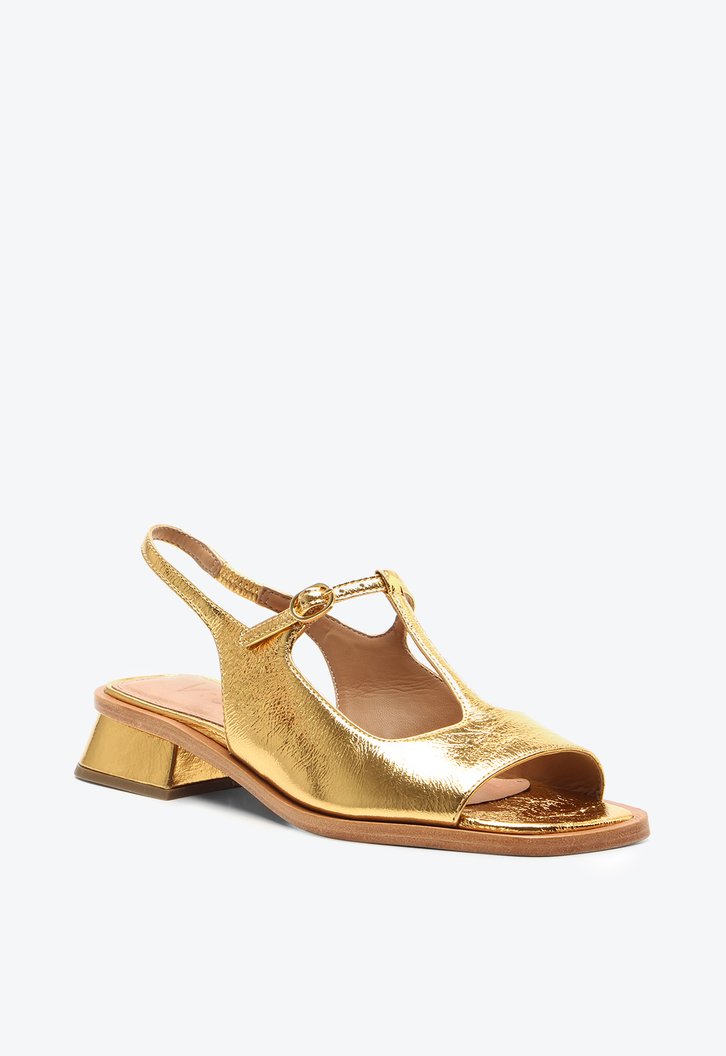 Sandália Constanca Dourada