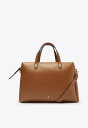 Bolsa Tote Marrom Anacapri Lisa Média