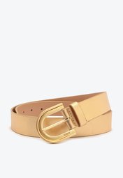 Cinto Dourado Schutz Lorena Couro
