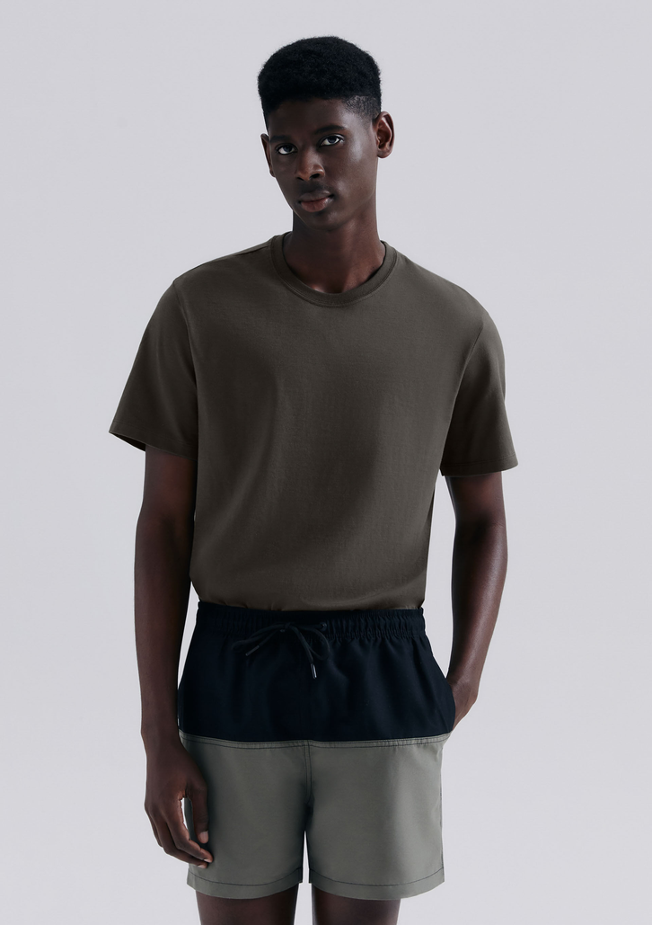 Shorts De Banho Verde Hering Masculino Com Recorte