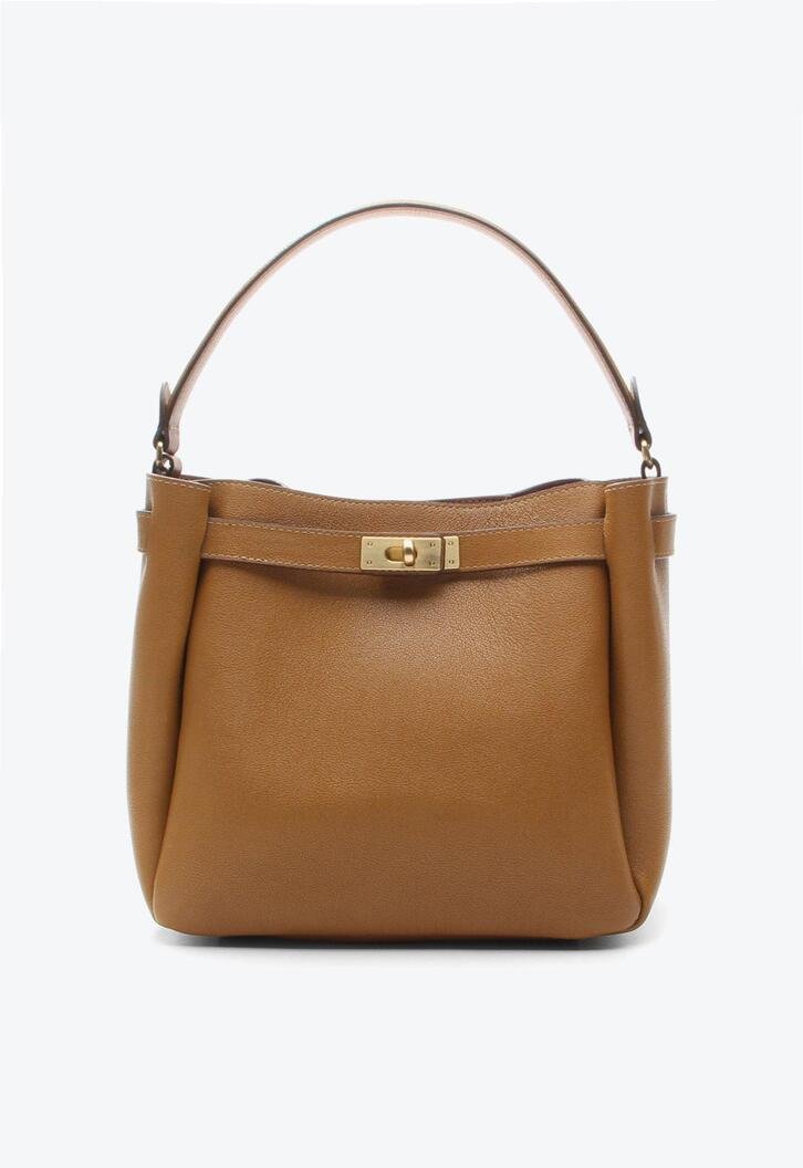 Bolsa Bucket Kora Média Caramelo