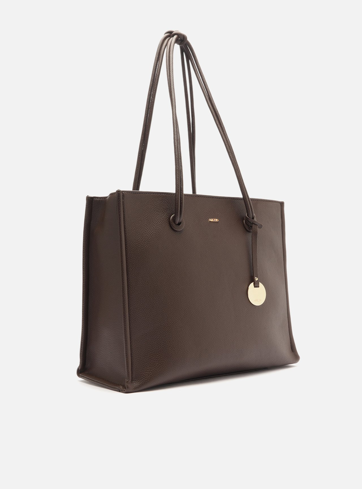 Bolsa Tote Marrom Grande | ZZ MALL