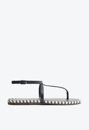 Sandália Slim Listras Azul