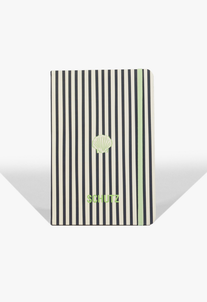 Caderno Listrado Schutz Preto