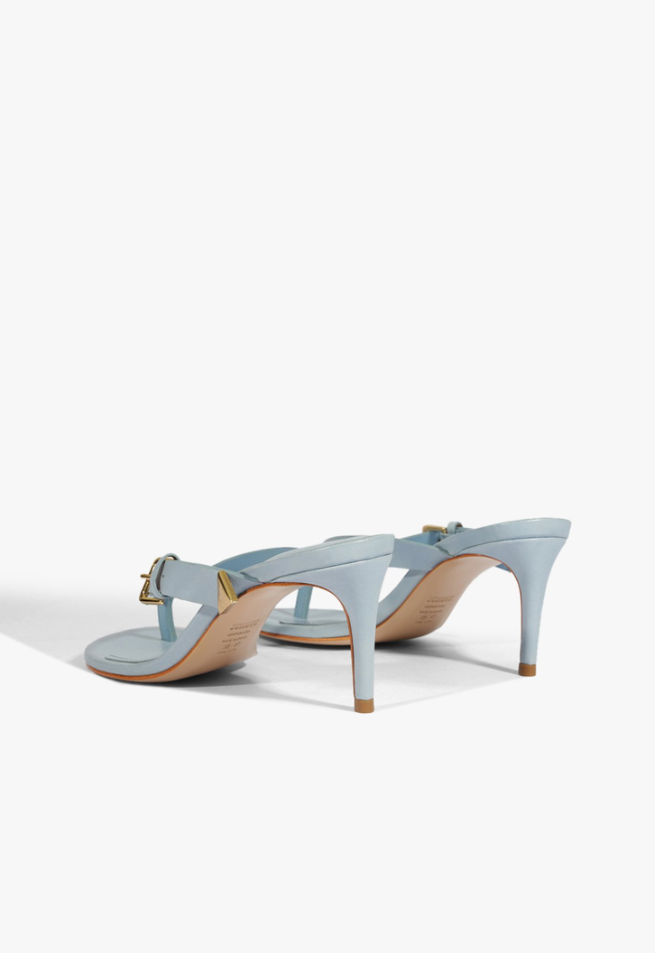 Mule Verniz Classic Azul