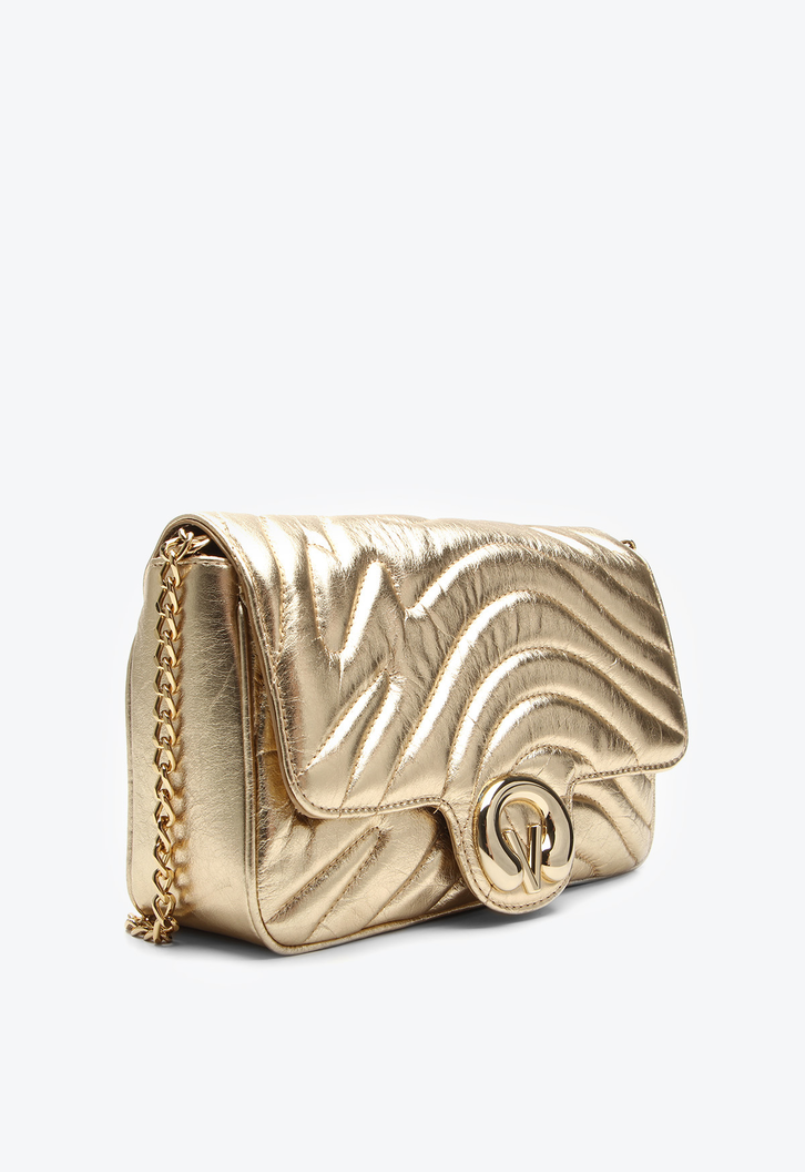Bolsa Tiracolo Lily Média Dourada
