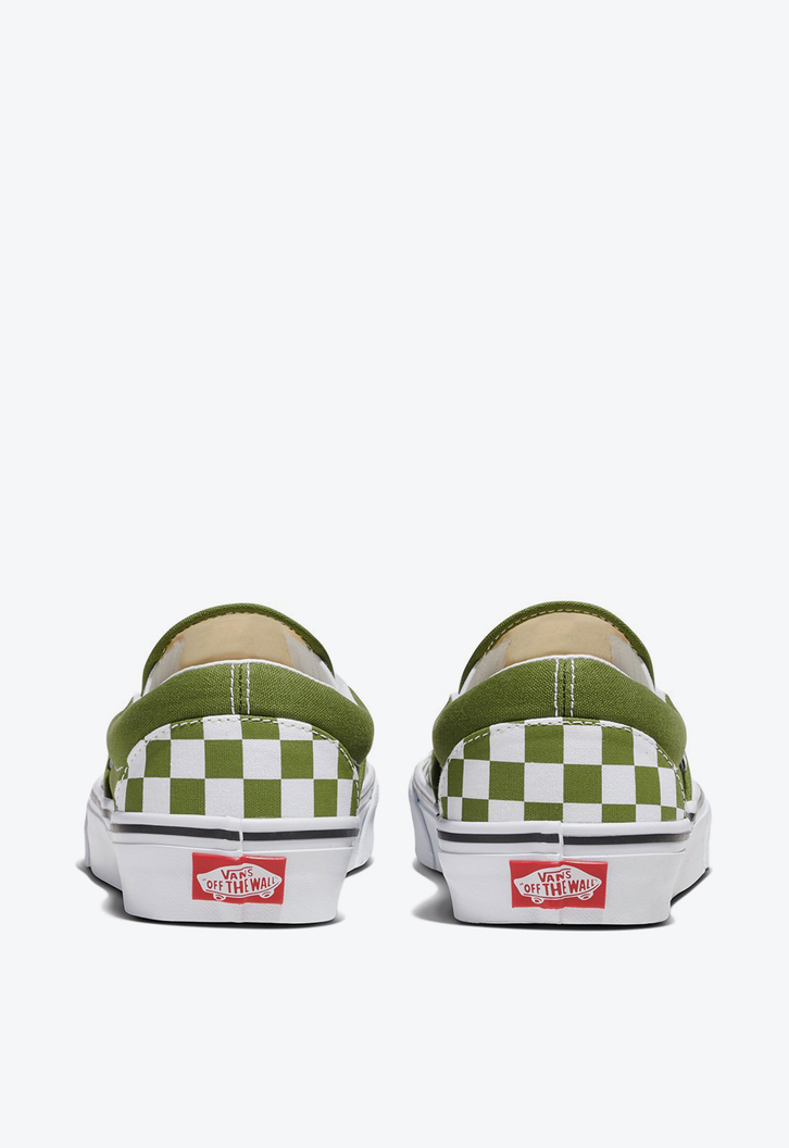 Tênis Slip-On Checkerboard Pesto