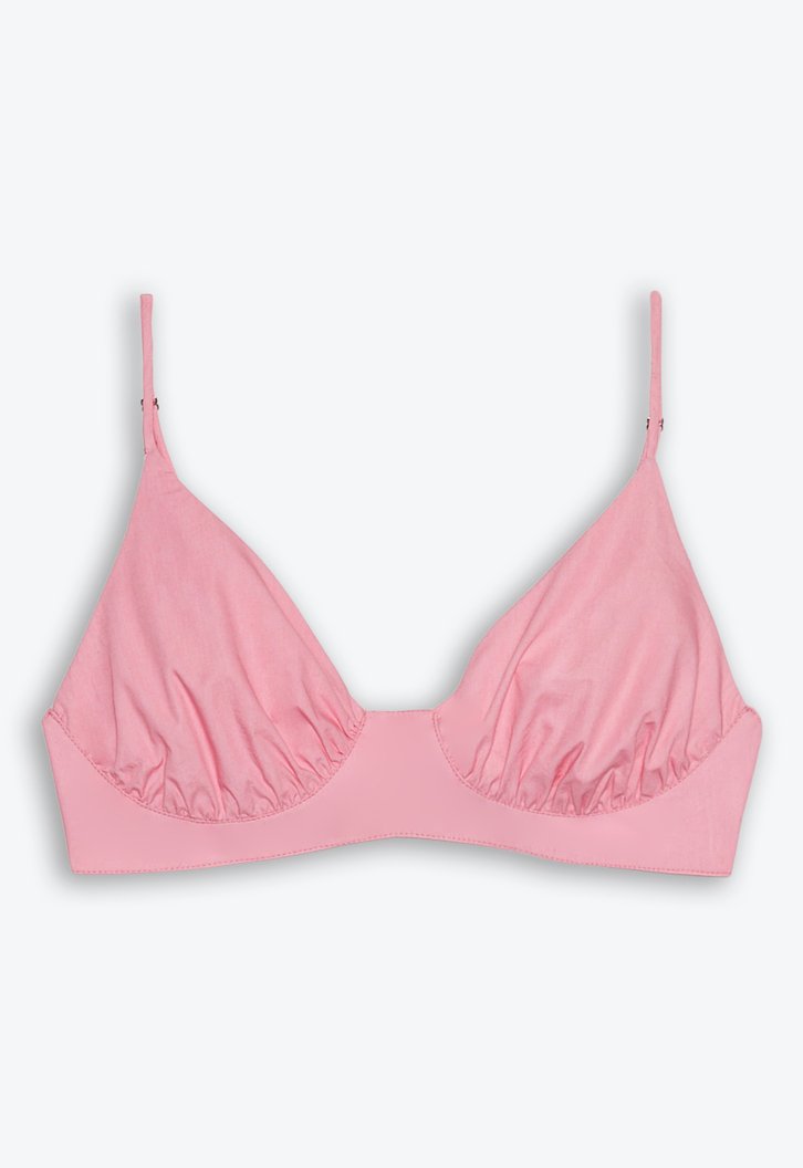 TOP ROSA SCHUTZ JULIA EM TRICOLINE
