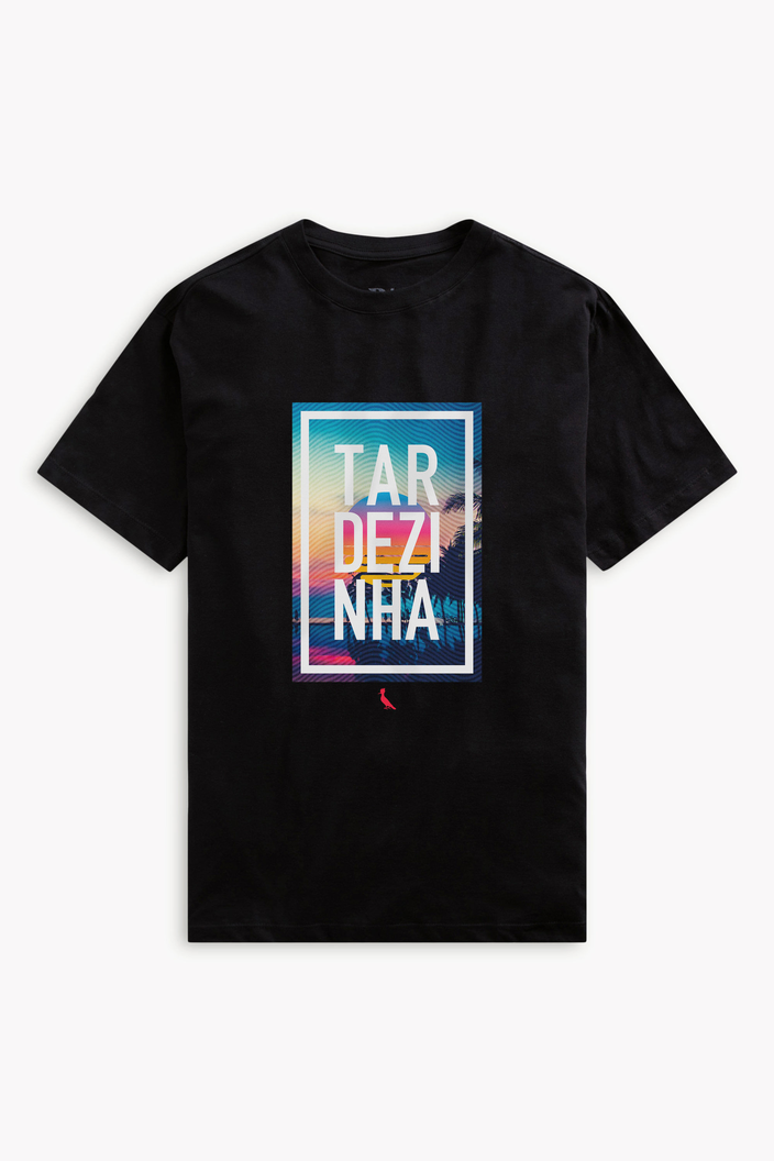CAMISETA PRETA RESERVA TARDEZINHA VERAO