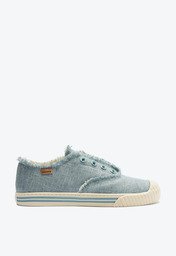 Tênis Slip On Azul Anacapri Desfiado Alê