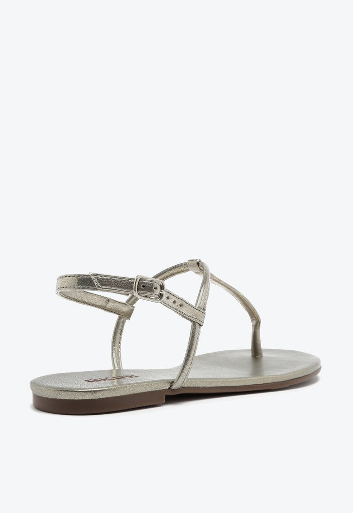 Sandália Prata Anacapri Velha Slim
