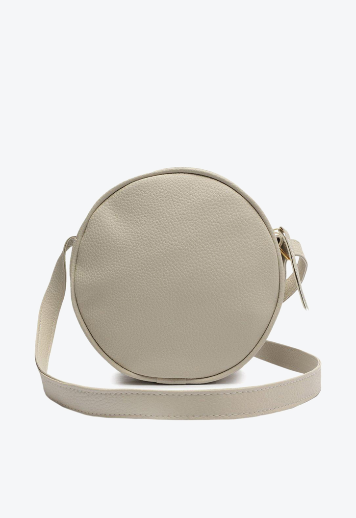 Bolsa Crossbody Branca Anacapri Redonda Pequena
