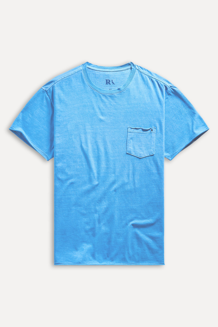 CAMISETA AZUL RESERVA MALHAO STONED