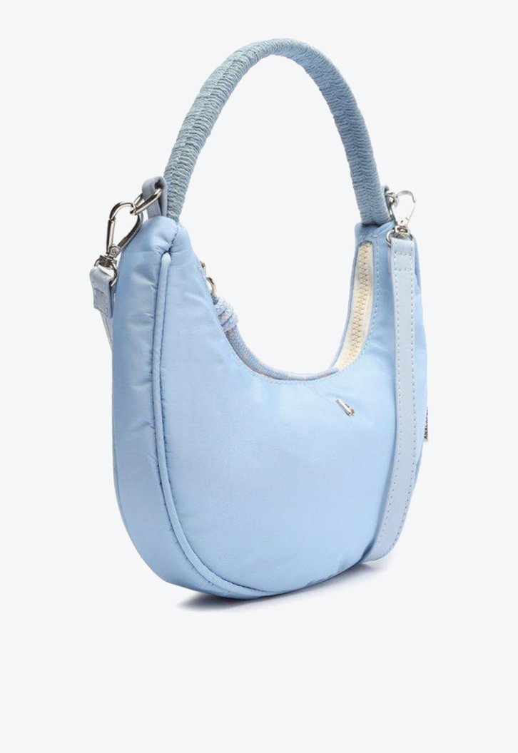 Bolsa Crossbody Azul Anacapri Baguete Nylon Sporty