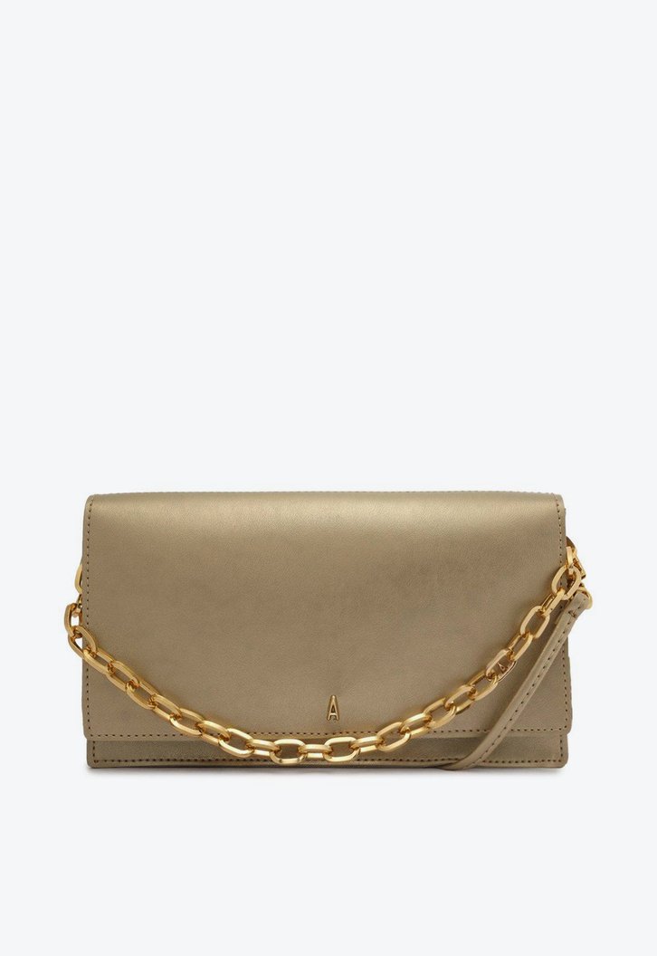 Bolsa Tiracolo Dourada Anacapri Corrente Média
