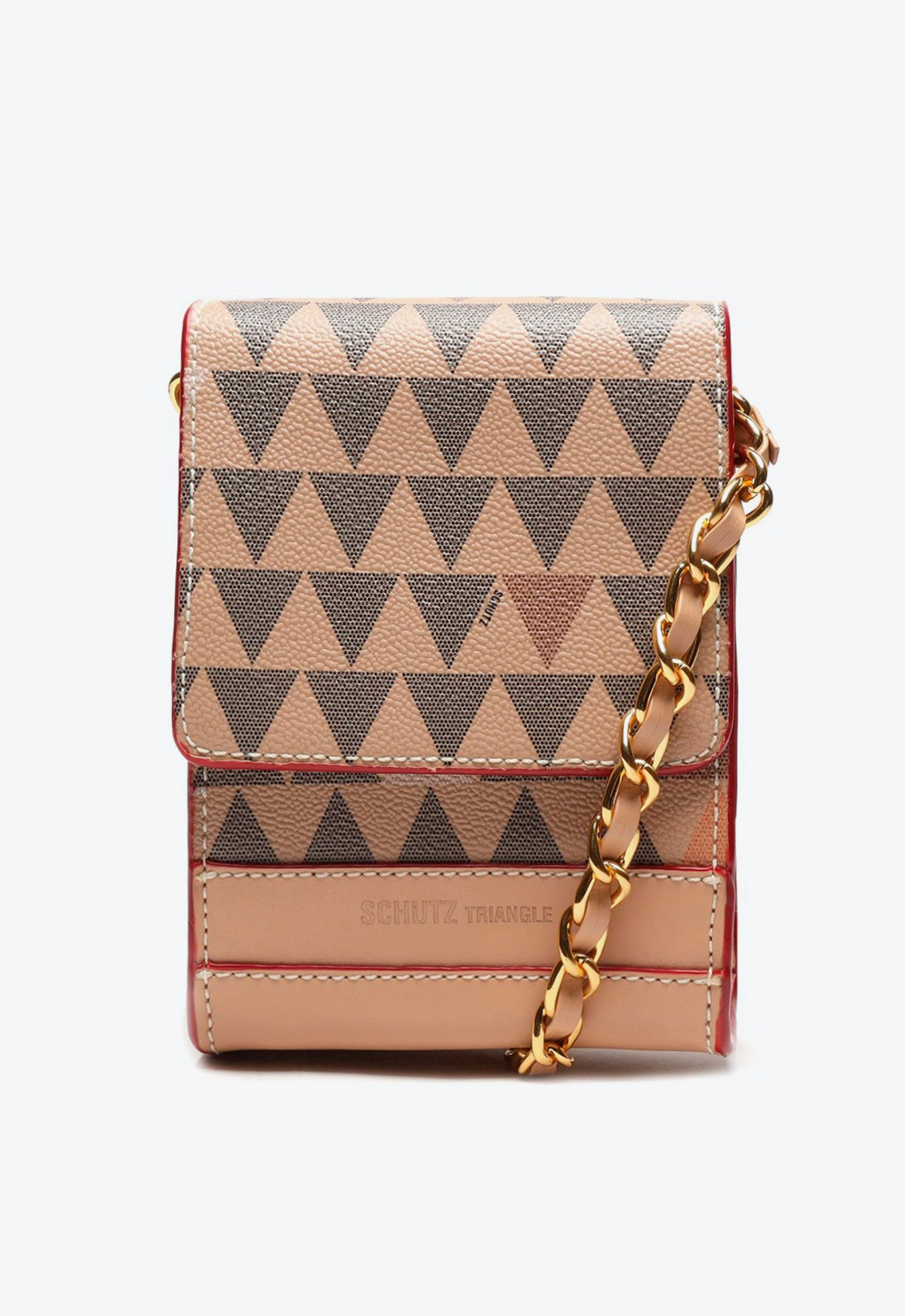 るる Bolsa Marrom Schutz Shoulder Ellen Couro | ZZ MALL