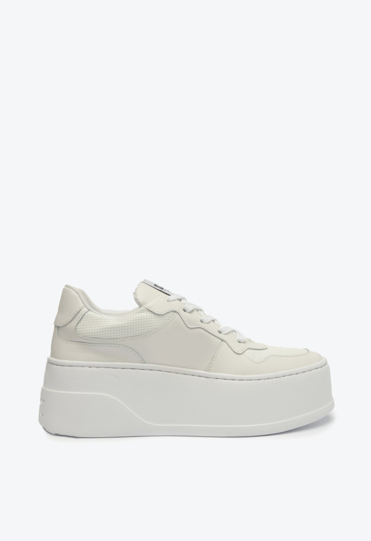 Tênis Plataforma Branco