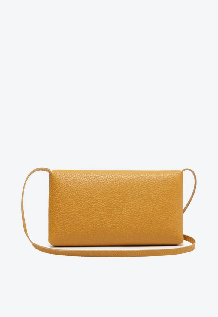 Bolsa Tiracolo Amarela Anacapri Básica Pequena