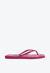Chinelo De Dedo Roxo Brizza Bico Quadrado Triya