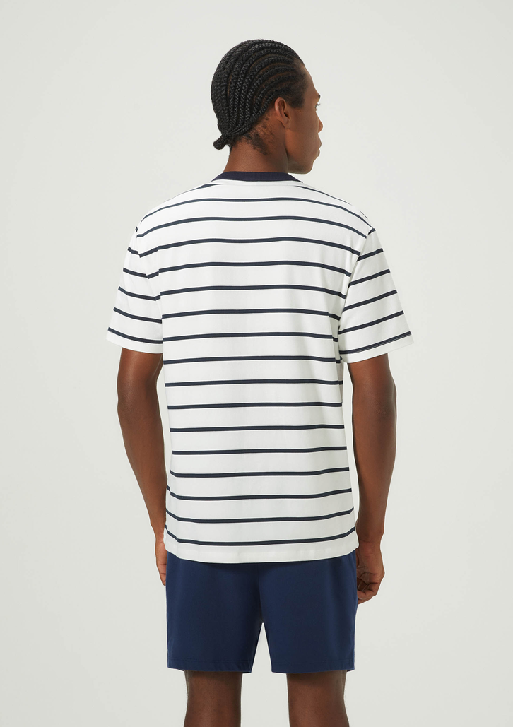 Pijama Azul Hering Curto Masculino Com Estampa Tal Pai Tal Filho