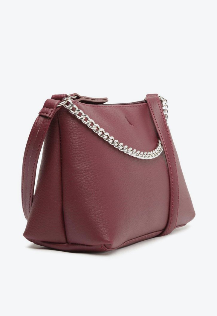 Bolsa Tiracolo Roxa Anacapri Lisa Corrente Média