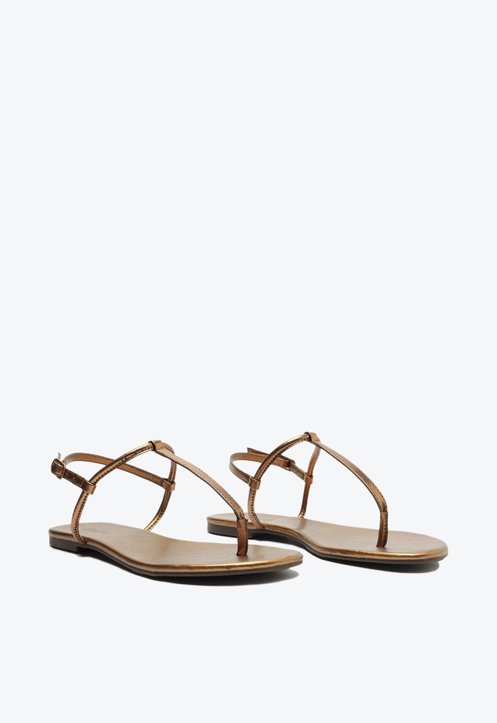 Rasteira Bronze Anacapri Slim