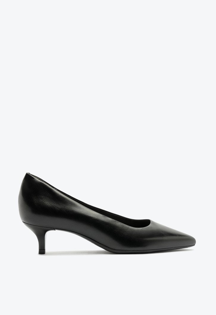 Scarpin Salto Fino Preto