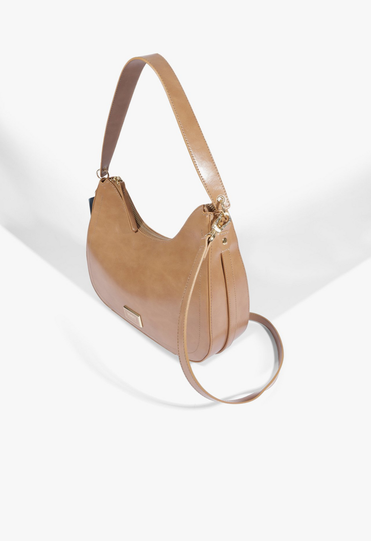 Bolsa Shoulder Média Marrom | ZZ MALL