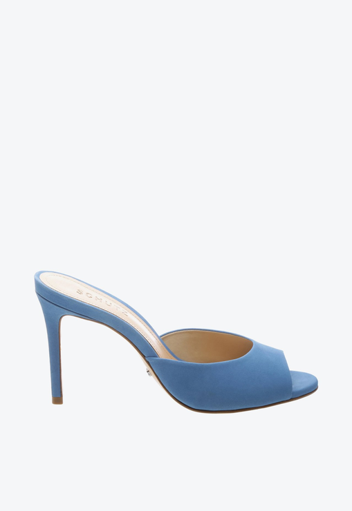 Mule Azul Schutz Paris High Heel New Ocean