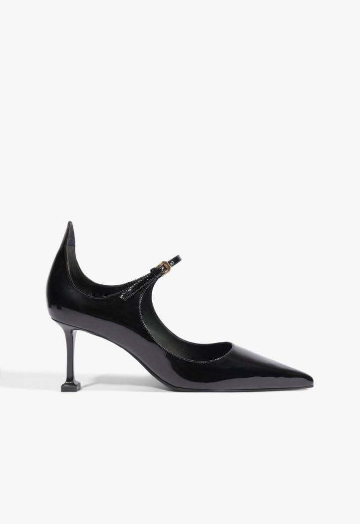 Mocassim Elsa Couro Preto