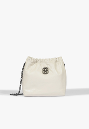 Bolsa Tiracolo Branca Schutz Hoover Couro