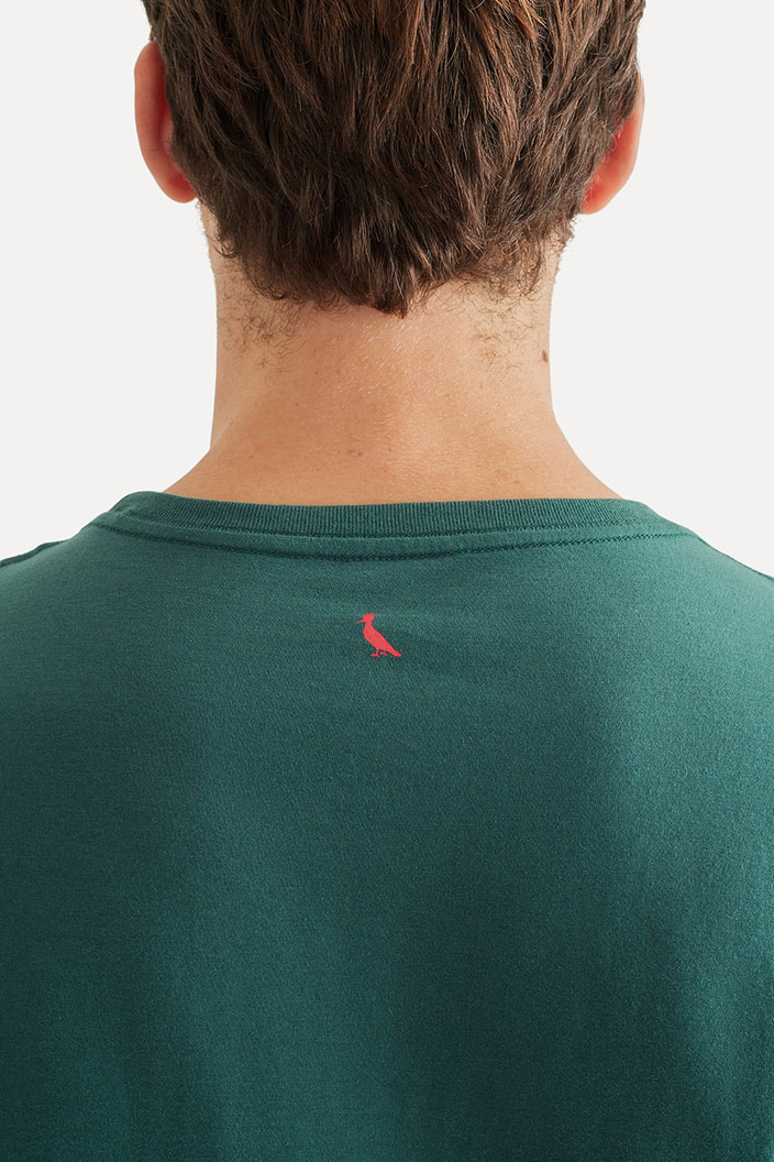 CAMISETA VERDE RESERVA SIMPLES MASCULINA