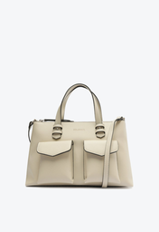 Bolsa Tote Off-White Schutz Média