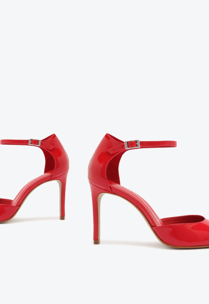Sapato Scarpin Salto Alto Verniz Vermelho