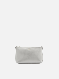 Bolsa Tiracolo Prata Arezzo Morgana Pequena