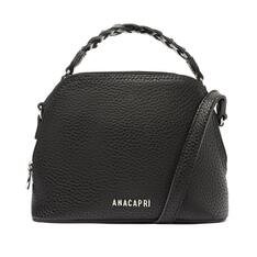 Crossbody Anacapri Preto Alça Trançada