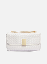Bolsa Tiracolo Branca Arezzo Pequena